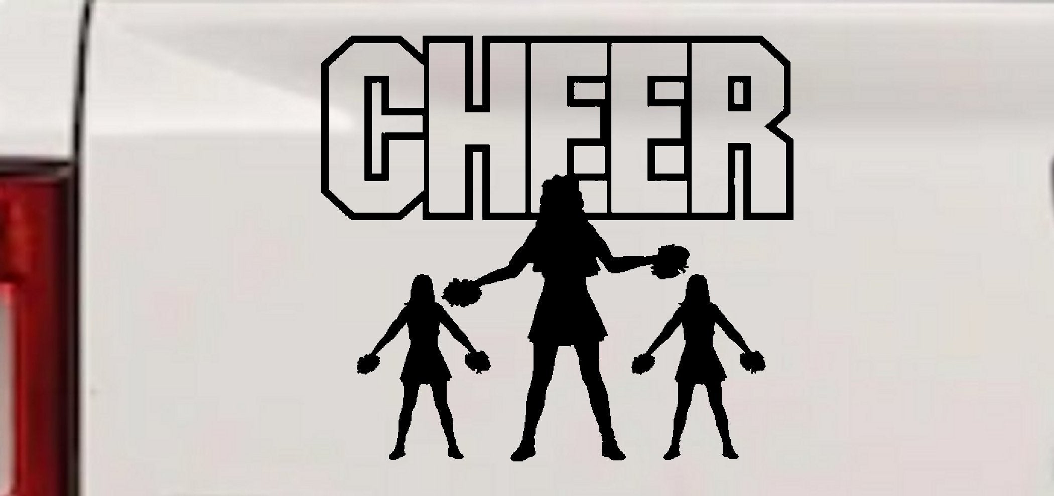 Cheerleader Car Truck Window Vinyl Decal Sticker