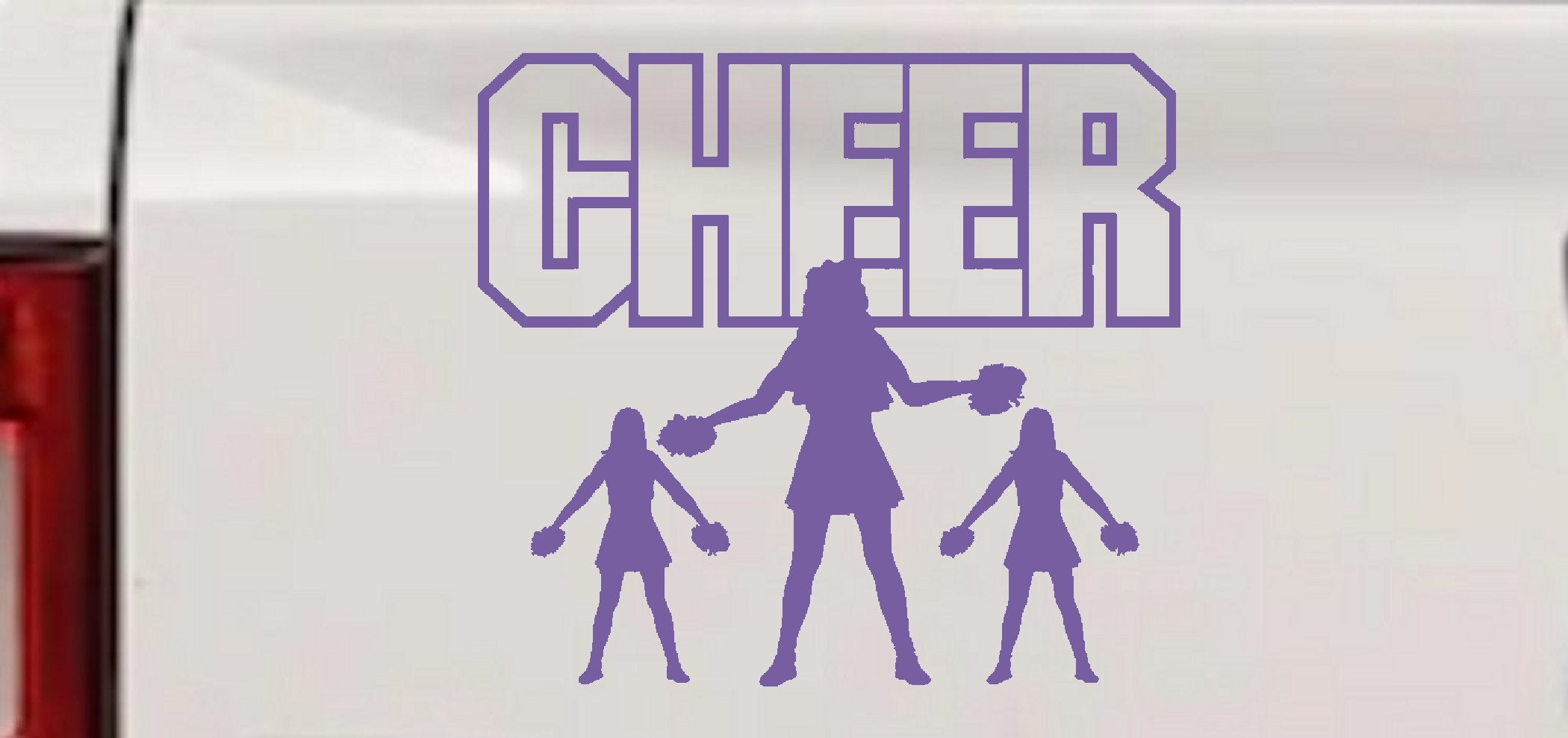 Cheerleader Car Truck Window Vinyl Decal Sticker
