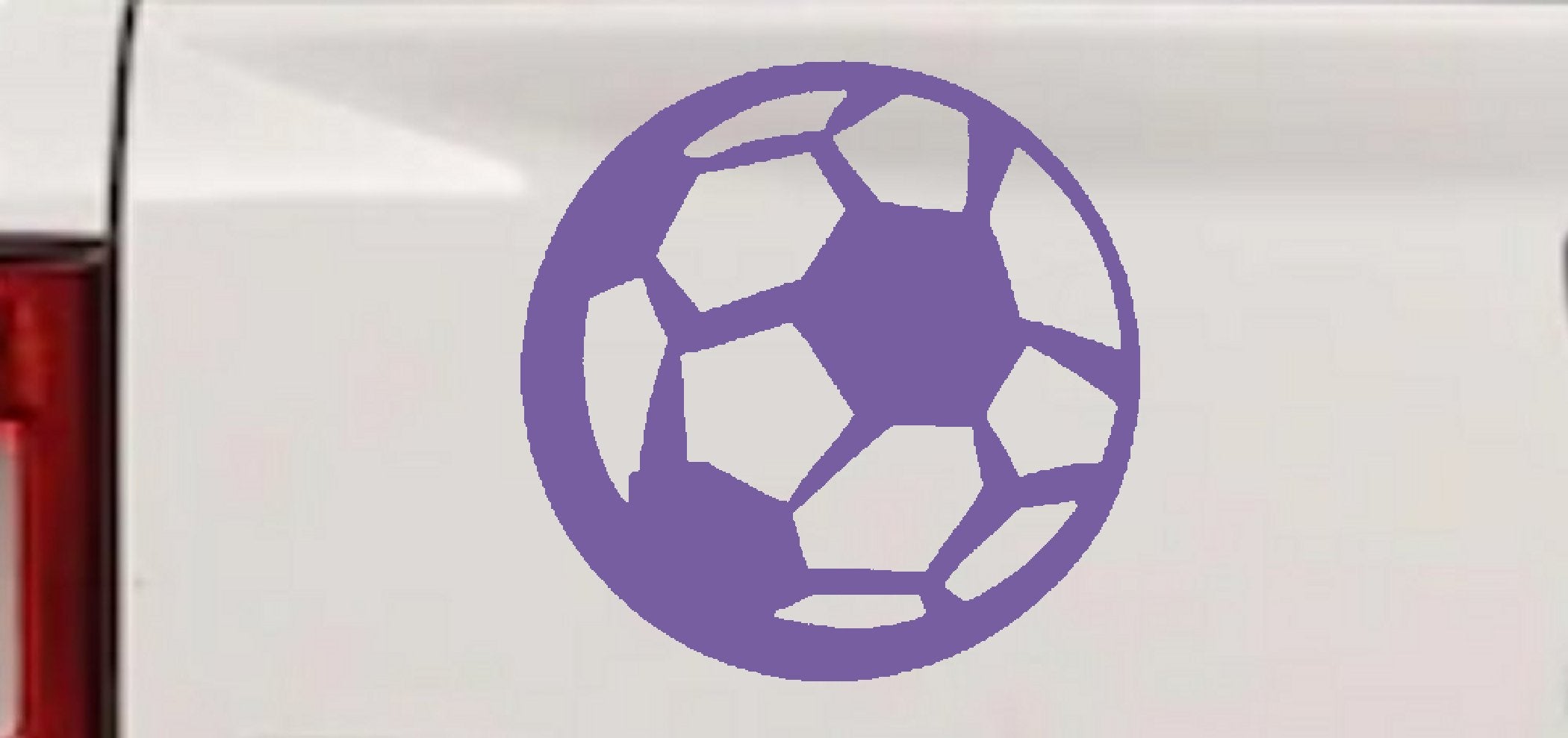 Soccer Ball Vinyl Decal for Car Truck & Window