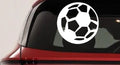 Soccer Ball Vinyl Decal for Car Truck & Window