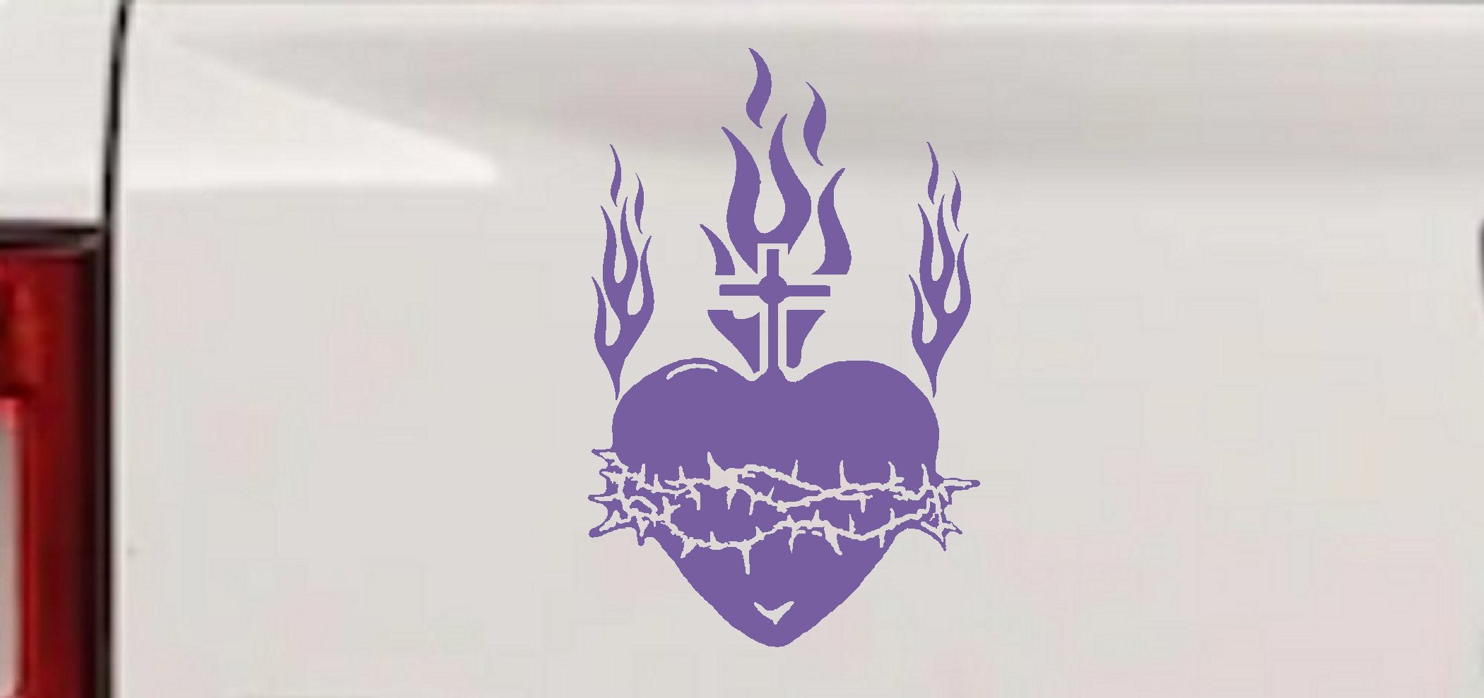 Sacred Heart Christian Car Truck Decal Vinyl Sticker