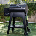 PB440FB1 Pellet Grill 482 Square Inches Black Porcelain Grids