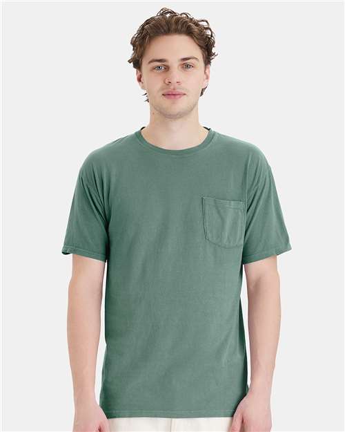 ComfortWash by Hanes - Unisex Garment-Dyed Pocket T-Shirt - GDH150