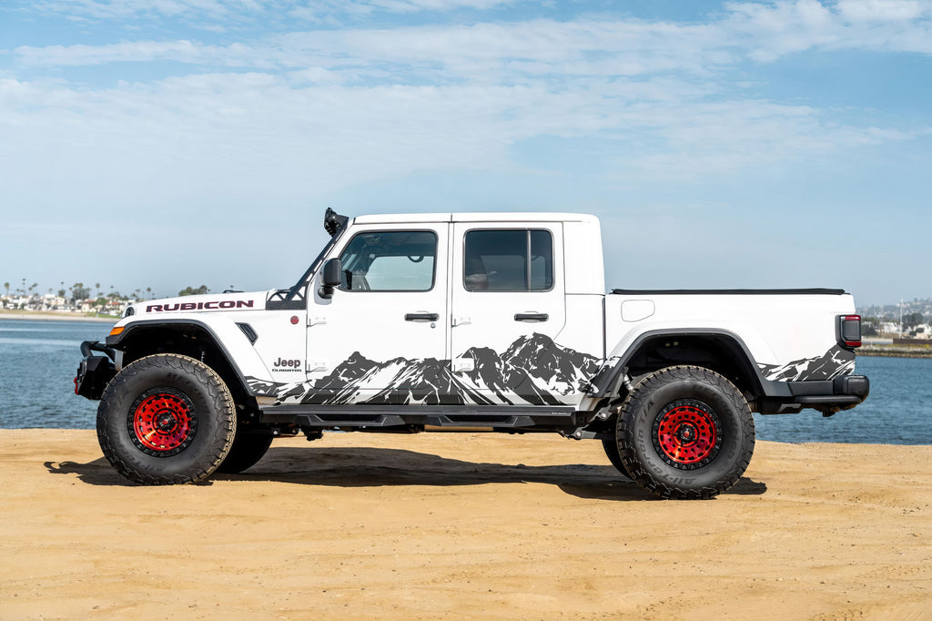 Mountain Truck Graphic Decal. Overland Vinyl Decal. #7085