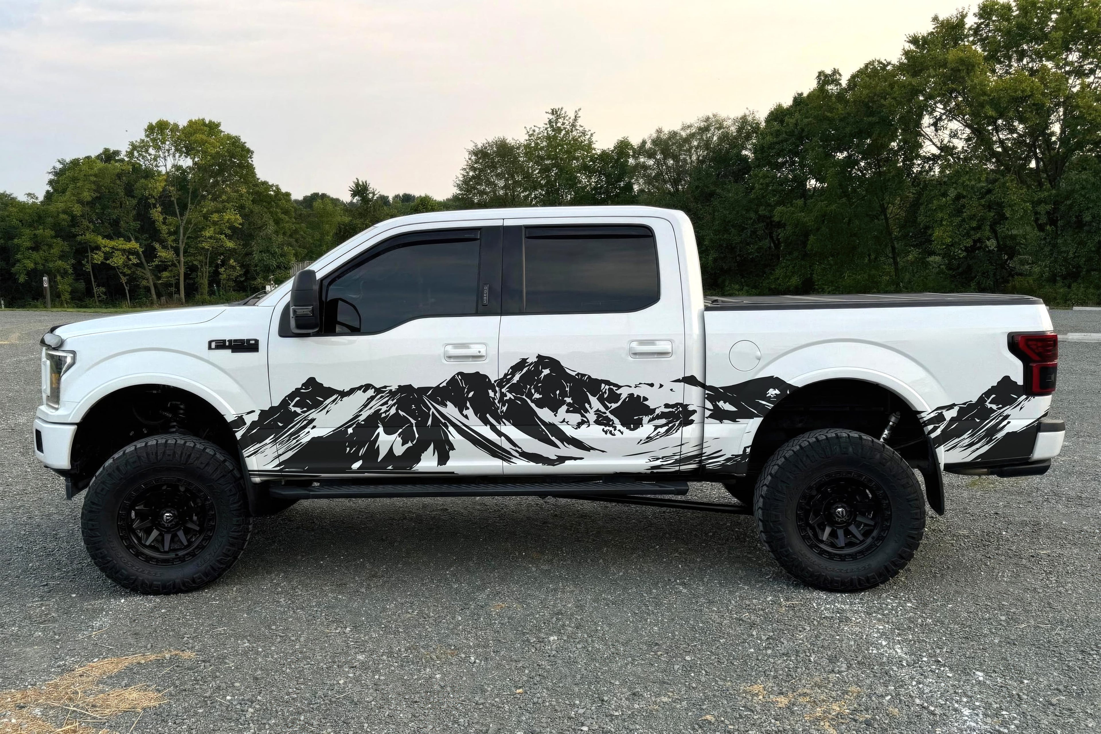 Mountain Truck Graphic Decal. Overland Vinyl Decal. #7085