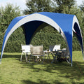VidaXL party tent waterproof blue