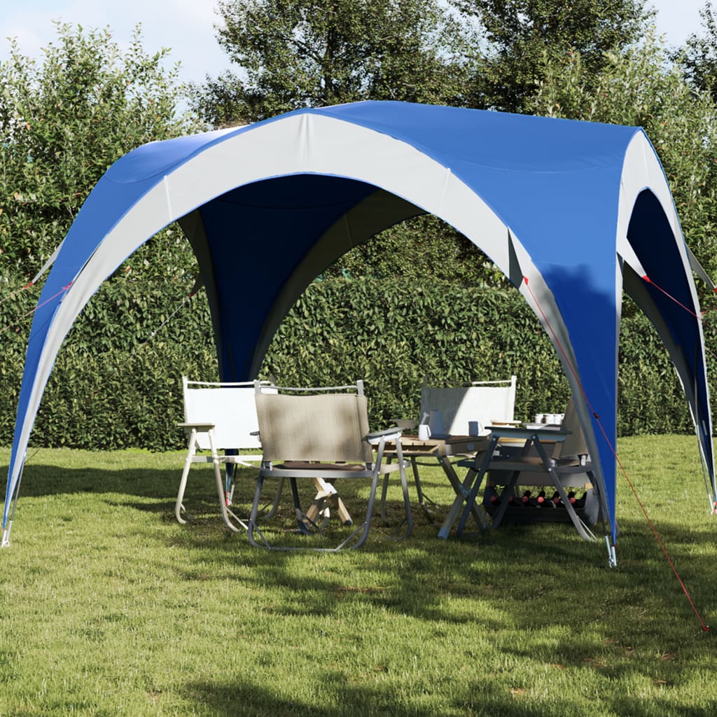 VidaXL party tent waterproof blue