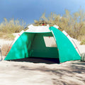 VidaXL beach tent 2-person waterproof quick release sea green