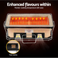 Grillz BBQ Grill Tabletop Charcoal Smoker