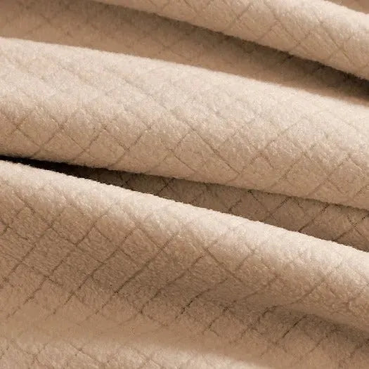 BPS Collection Grid Pattern Fleece Blankets