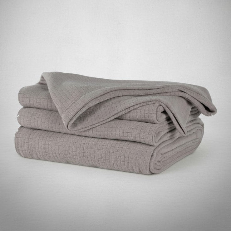 BPS Collection Grid Pattern Fleece Blankets