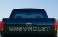 CHEVROLET Tailgate Truck 1500 Silverado Sticker Vinyl Decal