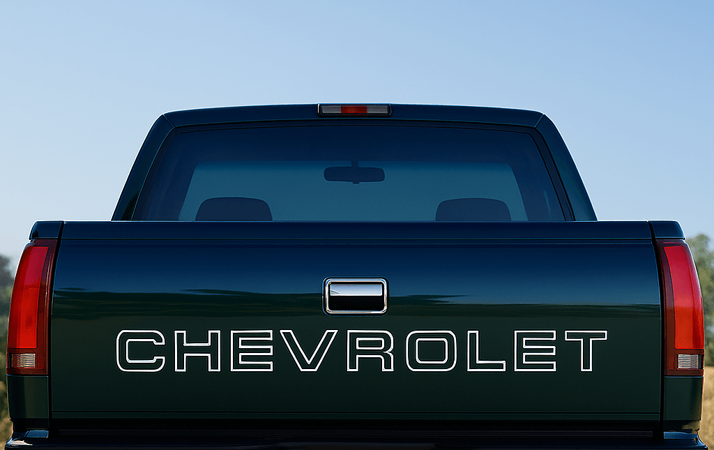 CHEVROLET Tailgate Truck 1500 Silverado Sticker Vinyl Decal