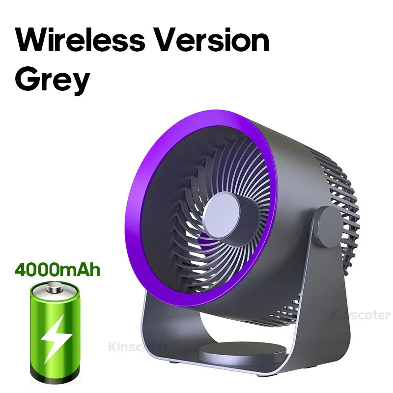 NNEOBA Multifunctional Wireless Portable Fan
