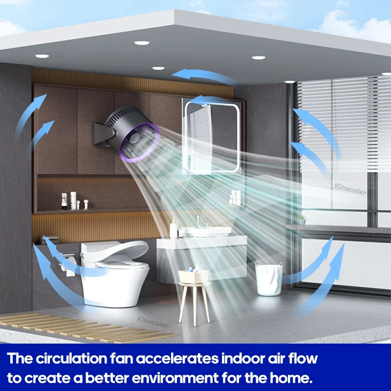 NNEOBA Multifunctional Wireless Portable Fan