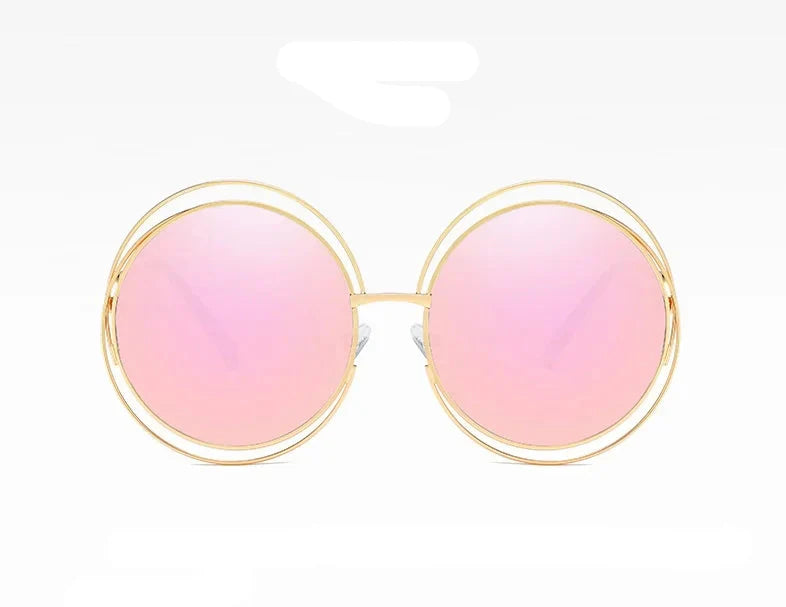 Mighty Metal Vintage Round Sunglasses