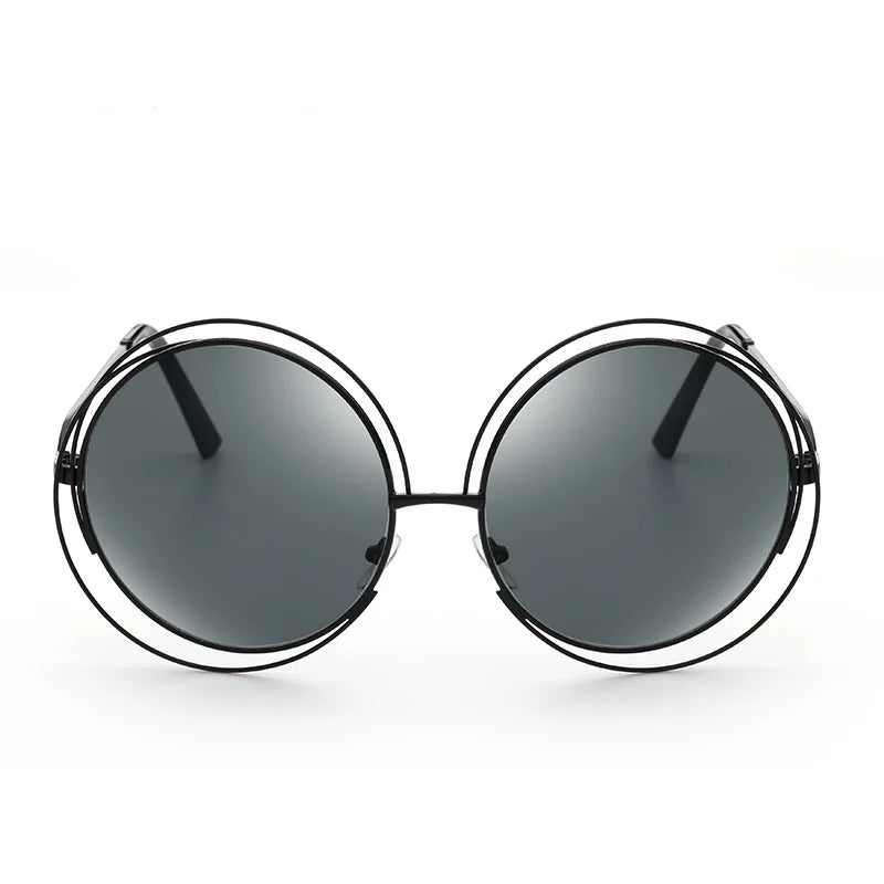 Mighty Metal Vintage Round Sunglasses