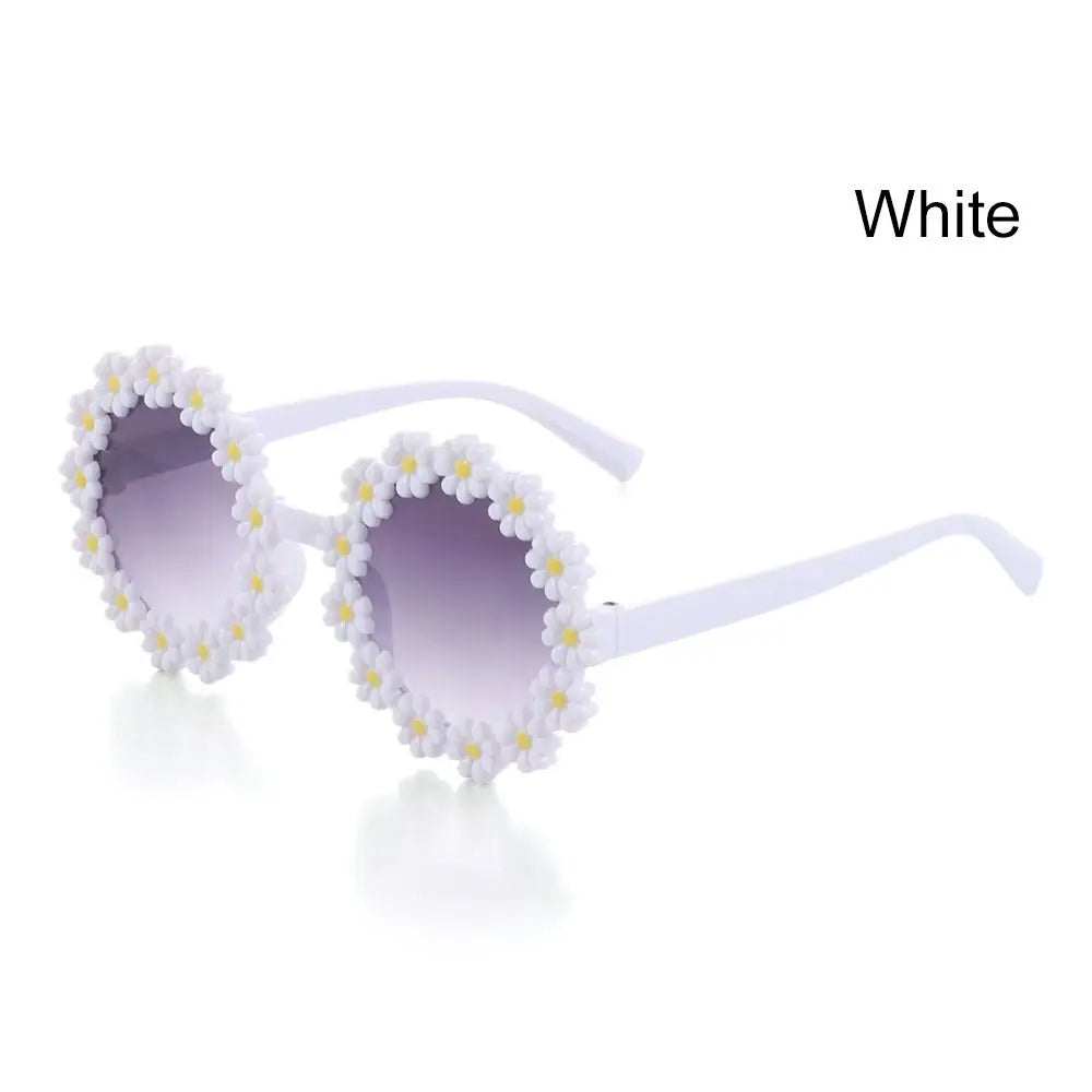 Colored Sunglasses "Flowers"