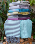 SAHARA Hammam Beach Towel, Spa Sauna Towel - Turquoise