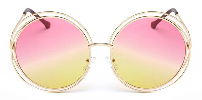 Mighty Metal Vintage Round Sunglasses