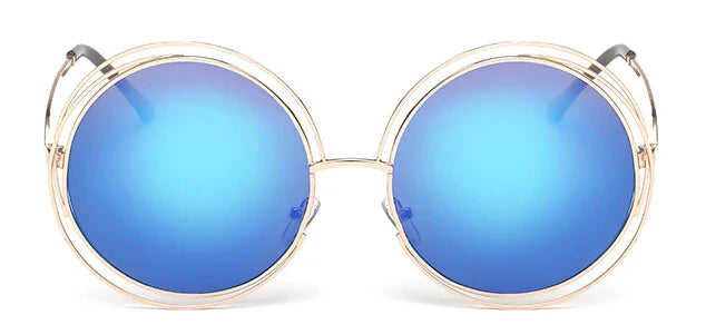 Mighty Metal Vintage Round Sunglasses