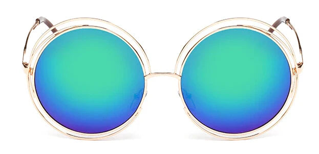 Mighty Metal Vintage Round Sunglasses