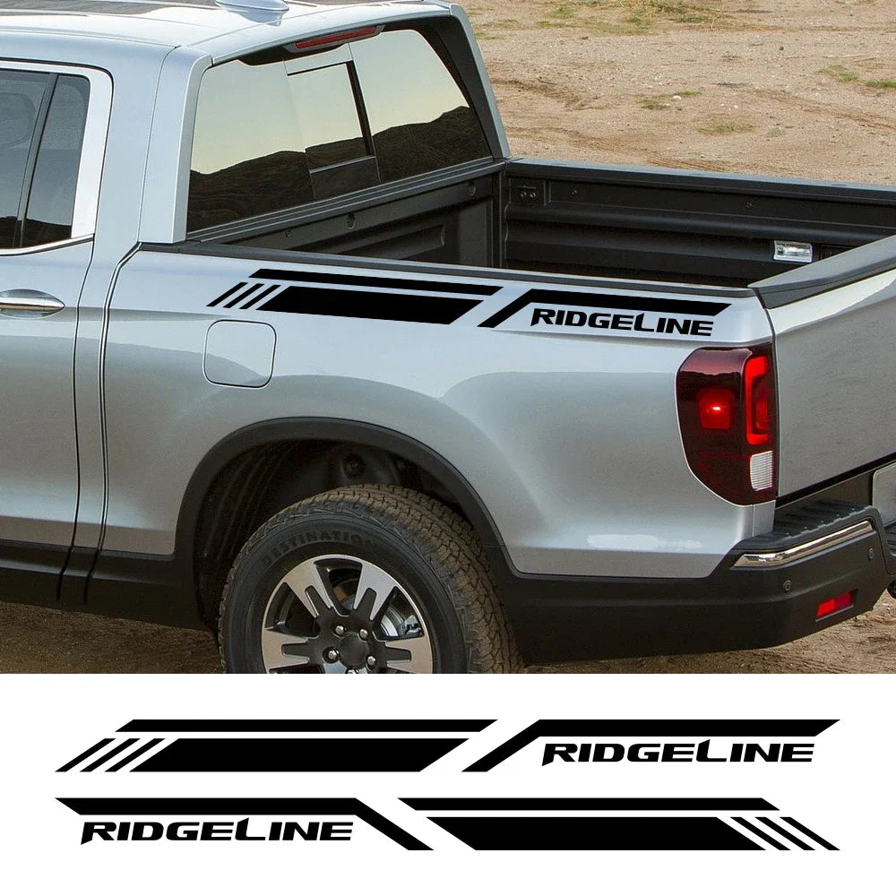 4x4 Trunk Side Stripe Decal for Honda Ridgeline | Vinyl Truck Graphics