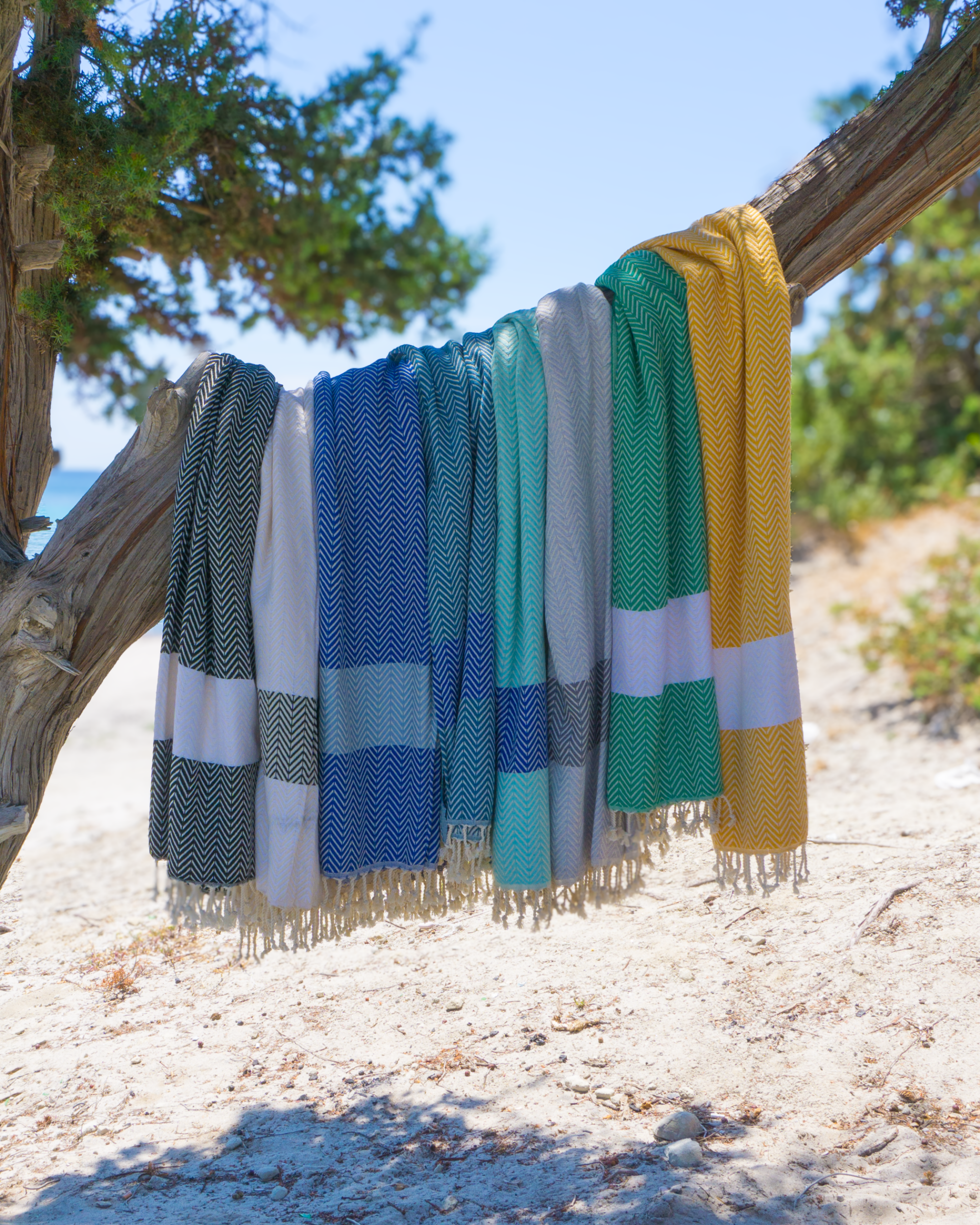ZAYA Hammam Towel, Beach Towel, Pestemal - Grey