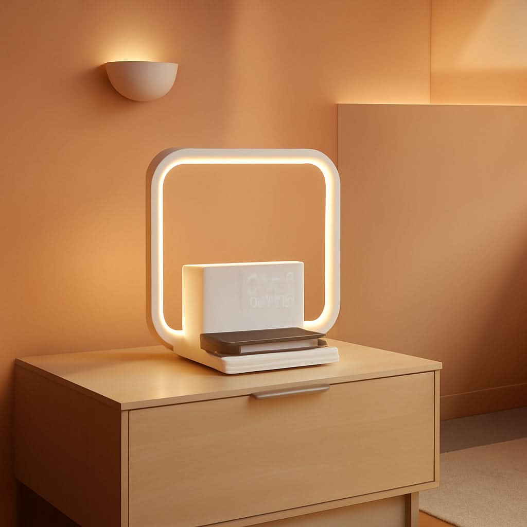 Sunrise Alarm Clock With Wireless Charging Station