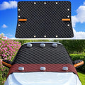 NNETM Extra Large Magnetic Car Windshield Sunshade Cover