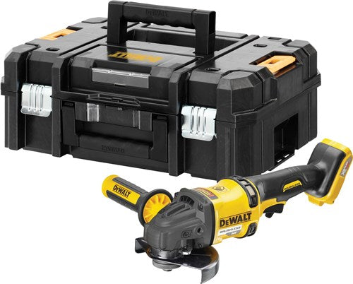 Dewalt dcg418nt-xj xr flexvolt battery angle grinder | in tstak case without batteries and charger - dcg418nt-xj