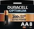 Duracell optimum 200% battery aa blister (8) - 3014002