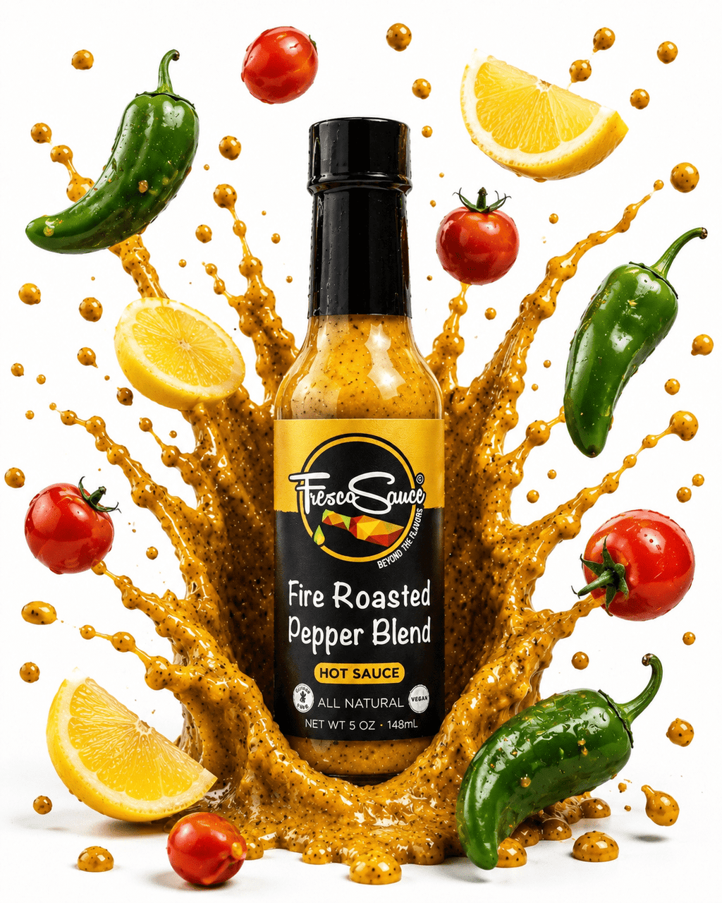 Fabulous Hot Sauce Gift 4 Pack | Includes a Hot Ones Sub Box Featured Sauce