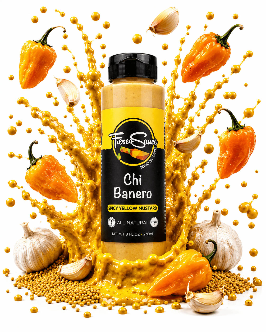 Fabulous Hot Sauce Gift 4 Pack | Includes a Hot Ones Sub Box Featured Sauce