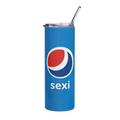 Drinkware: "Sexi-Cola" Steel Tumbler
