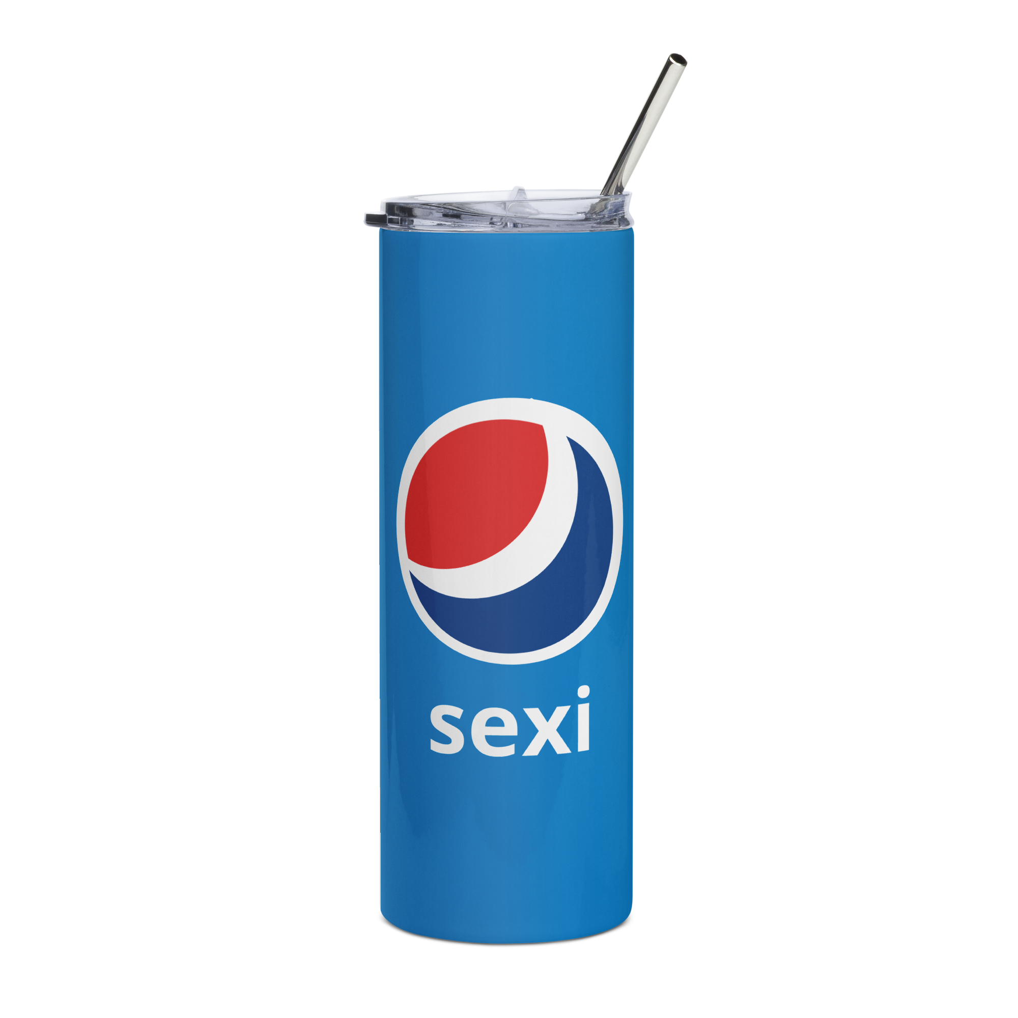 Drinkware: "Sexi-Cola" Steel Tumbler