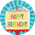 Bulk Cake Birthday Paper Dessert Plates (Case of 96)